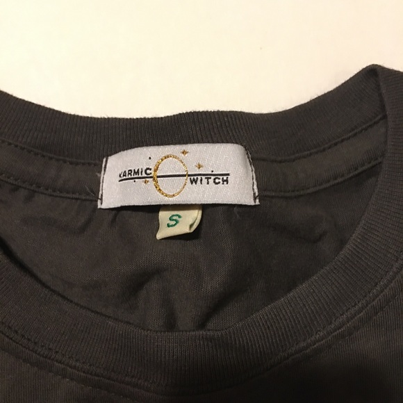 NWT Karmic Witch No Donald organic cotton T-shirt - Picture 3 of 8